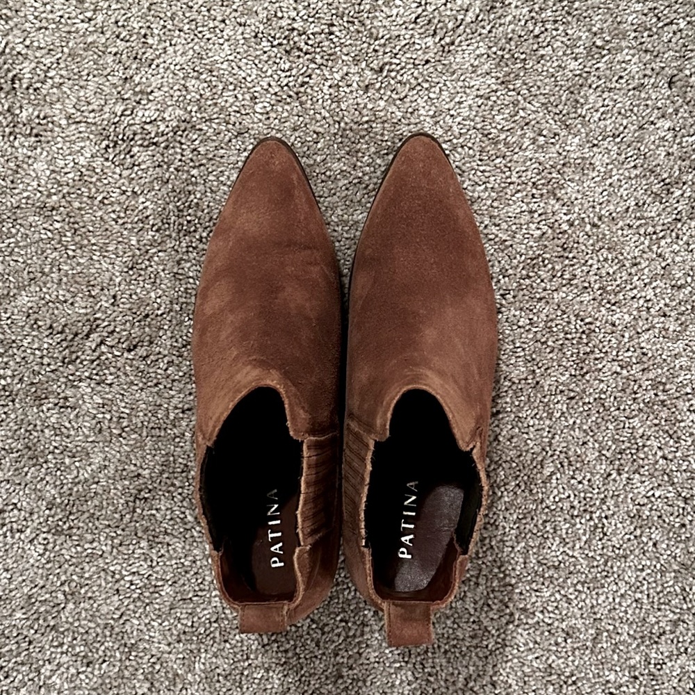 Portland Leather Patina AP Dakota Boots in Sand Size 7 - Picture 3 of 6